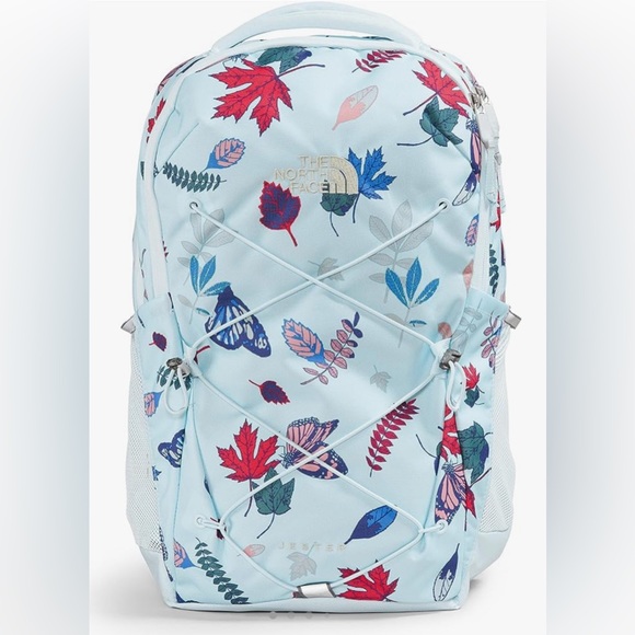 New with tags the north face Icecap Blue Fall Wanderer Print backpack - Picture 1 of 1